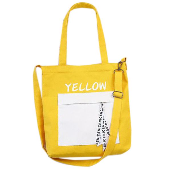 cotton canvas bag handbags custom ins korean color stitching shopping bag portable diagonal package
cotton canvas bag handbags custom ins korean color stitching shopping bag portable diagonal package