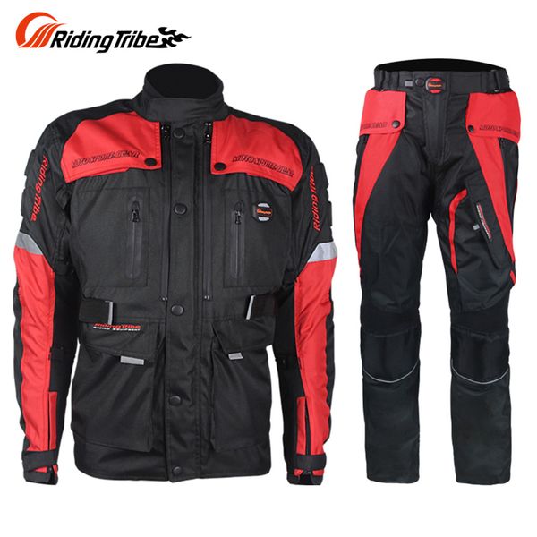 riding tribe men windproof waterproof motorcycle racing protective jacket + pants suits motorcycle full body protector
riding tribe men windproof waterproof motorcycle racing protective jacket + pants suits motorcycle full body protector