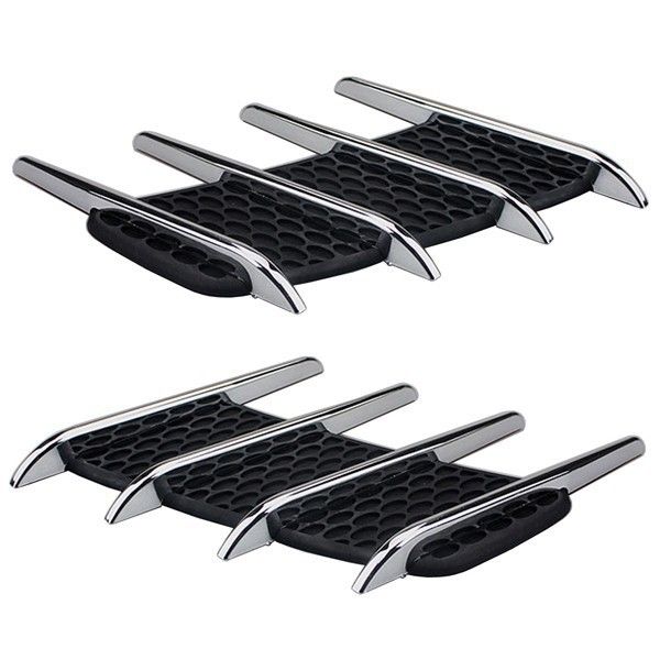 hxlmotostore 2pcs/set car hood side flow vent fender air net door sticker shark gill simulation decor direct spot direct spot
hxlmotostore 2pcs/set car hood side flow vent fender air net door sticker shark gill simulation decor direct spot direct spot