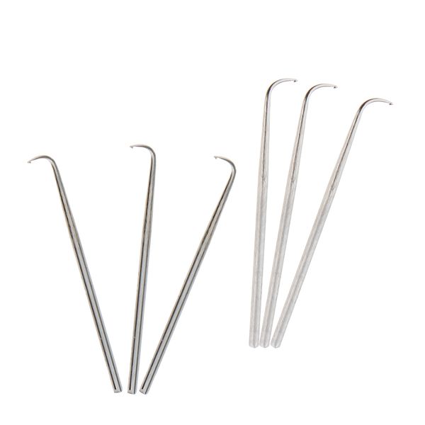 6pcs new latch hook crochet needles for wigs braiding sewing hair extension