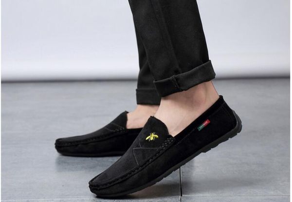 new designer mens slip on comfort casual shoes male soft suede loafer lightweight walking dress shoes moccasins breathable loafers, Black
new designer mens slip on comfort casual shoes male soft suede loafer lightweight walking dress shoes moccasins breathable loafers, Black