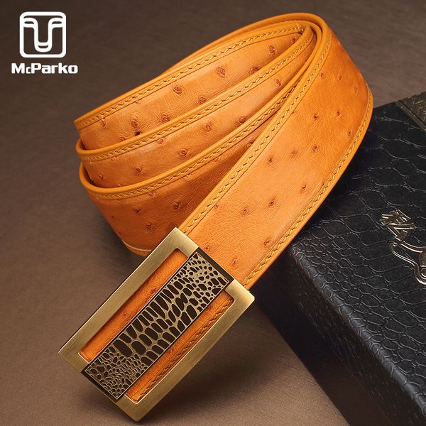 mcparko luxury ostrich belt genuine leather men belts fashion brand automatic waist belt men 2019 blue yellow design strap male, Black;brown
mcparko luxury ostrich belt genuine leather men belts fashion brand automatic waist belt men 2019 blue yellow design strap male, Black;brown