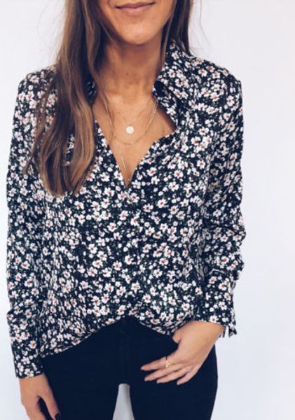 womens ladies casual t shirt floral print long sleeve deep v neck loose fashion t shirts, White
womens ladies casual t shirt floral print long sleeve deep v neck loose fashion t shirts, White