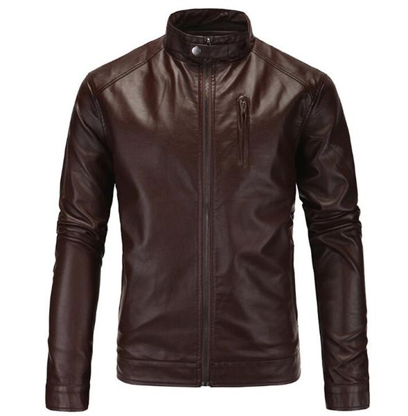 new motorcycle jacket classic vintage mens pu leather jackets brown biker jacket coats stand collar male moto jackets size m-5xl
new motorcycle jacket classic vintage mens pu leather jackets brown biker jacket coats stand collar male moto jackets size m-5xl