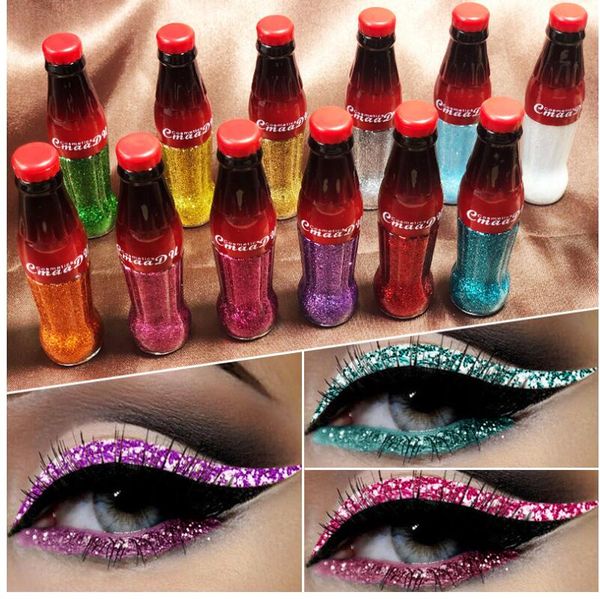 in stock cmaadu colorful dazzle flashing shines golden onion powder eyeliner sequins flashing eye liner shadow.dhl ing
in stock cmaadu colorful dazzle flashing shines golden onion powder eyeliner sequins flashing eye liner shadow.dhl ing