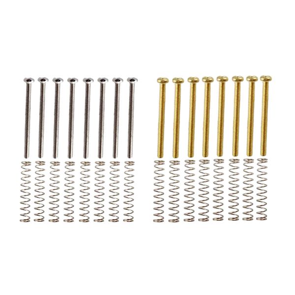 2 set metal electric guitar humbucker double coil pickup frame screws+springs durable
2 set metal electric guitar humbucker double coil pickup frame screws+springs durable