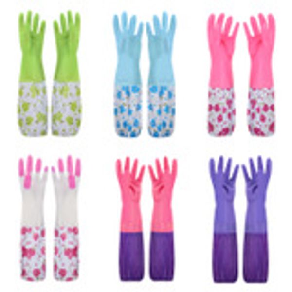 lengthened rubber plus velvet mouthwash dishwashing gloves kitchen chores clean rubber laundry waterproof latex gloves
lengthened rubber plus velvet mouthwash dishwashing gloves kitchen chores clean rubber laundry waterproof latex gloves