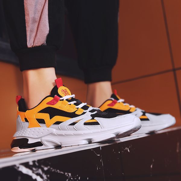 selling womens mens running shoes black white orange grey green platform mesh leather trainers sneakers size 39-44 made in china, White;red
selling womens mens running shoes black white orange grey green platform mesh leather trainers sneakers size 39-44 made in china, White;red