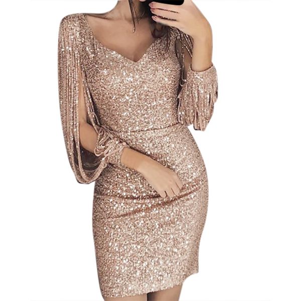 youyedian women dresses solid sequined dress club sheath long sleeved mini dress vestidos de fiesta de #w35, Black;gray
youyedian women dresses solid sequined dress club sheath long sleeved mini dress vestidos de fiesta de #w35, Black;gray