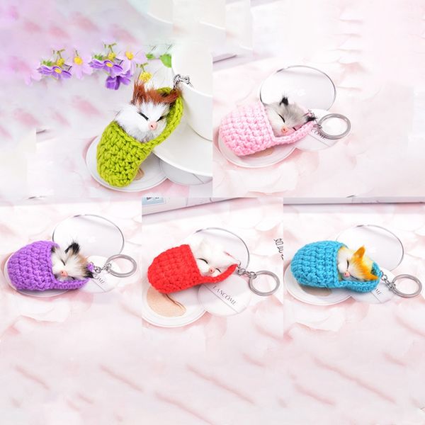 new cute autumn and winter sleep mouse hair ball keyring pendant sleeping cat doll bag hanging ornaments for women girl handmade, Silver
new cute autumn and winter sleep mouse hair ball keyring pendant sleeping cat doll bag hanging ornaments for women girl handmade, Silver
