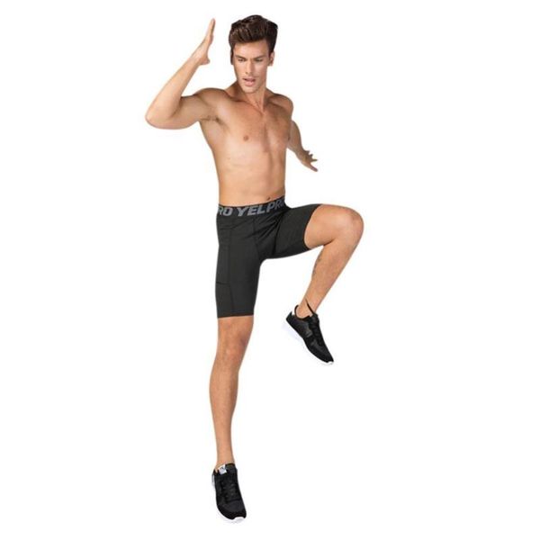 man fitness shorts with pocket men's wicking quick-drying stretch tights sport running shorts pants, Black;blue
man fitness shorts with pocket men's wicking quick-drying stretch tights sport running shorts pants, Black;blue