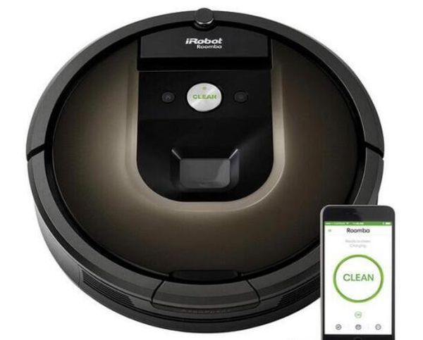 OFFICIAL IROBOT ROOMBA 980 ROBOT VACUUM WITH WI-FI CONNECTIVITY WORKS WITH ALEXA IDEAL FOR PET HAIR CARPETS HARD FLOORS OUTLET
OFFICIAL IROBOT ROOMBA 980 ROBOT VACUUM WITH WI-FI CONNECTIVITY WORKS WITH ALEXA IDEAL FOR PET HAIR CARPETS HARD FLOORS OUTLET