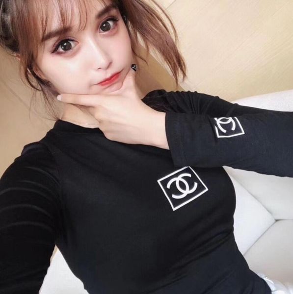 spring designer popular logo printed long sleeve t-shirt web celebrity luxury short sleeve t-shirt women's top, White
spring designer popular logo printed long sleeve t-shirt web celebrity luxury short sleeve t-shirt women's top, White