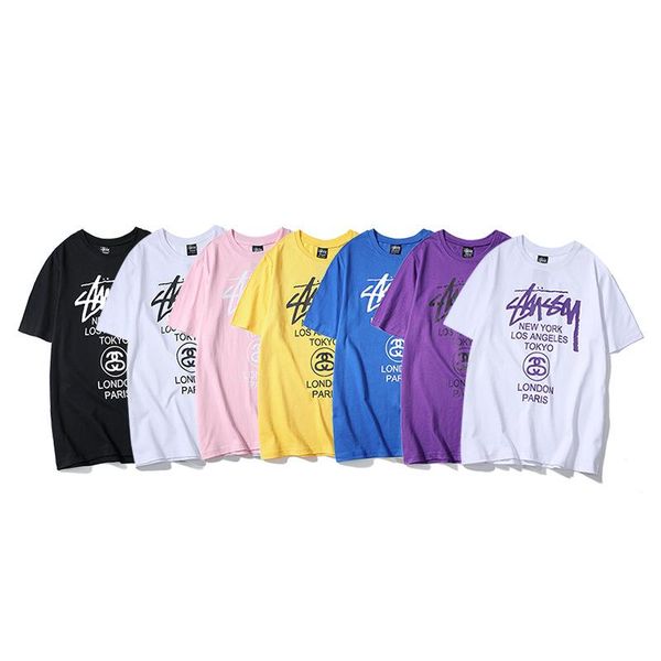 couple t-shirt 19ss spring and summer cruise before and after letter printing short sleeve loose leisure half sleeve new style, White;black
couple t-shirt 19ss spring and summer cruise before and after letter printing short sleeve loose leisure half sleeve new style, White;black
