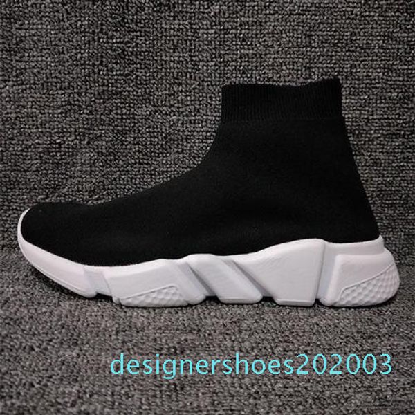 2020 new paris speed trainers knit sock shoe original luxury designer mens womens sneakers high casual without box d03, Black
2020 new paris speed trainers knit sock shoe original luxury designer mens womens sneakers high casual without box d03, Black