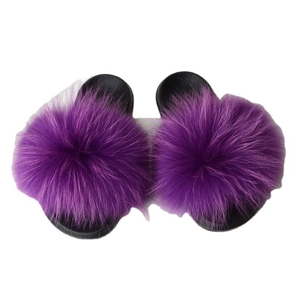 factory wholesale custom indoor raccoon slide slide sandals fashion ladies real fox fur slippers47, Black
factory wholesale custom indoor raccoon slide slide sandals fashion ladies real fox fur slippers47, Black
