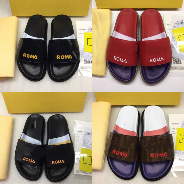 men women sandals designer shoes letters luxury slide summer fashion wide flat sandals slipper, Black
men women sandals designer shoes letters luxury slide summer fashion wide flat sandals slipper, Black