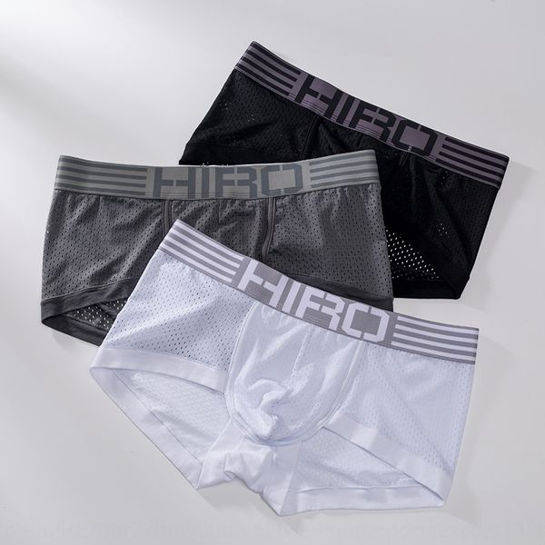 hiroins wind mesh men's underwear cin cotton breathable underwear four-legged pants with independent packaging, Black;white
hiroins wind mesh men's underwear cin cotton breathable underwear four-legged pants with independent packaging, Black;white