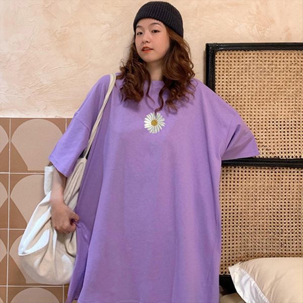 daisy short-sleeved t-shirt female taro purple 2020 loose ins super fire all-match daisy short-sleeved t-shirt female taro purple 2020 l, White
daisy short-sleeved t-shirt female taro purple 2020 loose ins super fire all-match daisy short-sleeved t-shirt female taro purple 2020 l, White