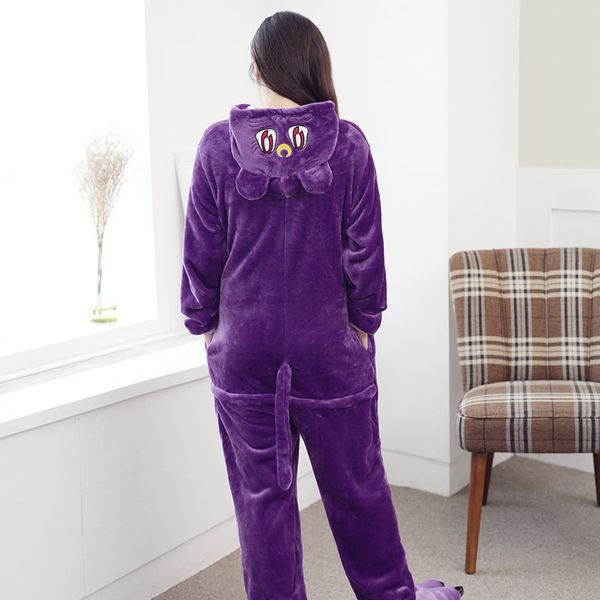 women kigurumi purple moon cat pajamas sets flannel animal hood pajamas winter onesies nightie pyjamas sleepwear homewear, Blue;gray
women kigurumi purple moon cat pajamas sets flannel animal hood pajamas winter onesies nightie pyjamas sleepwear homewear, Blue;gray