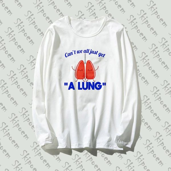 2020 new long sleeve female t shirt funny anatomy a lung science artwork style print cotton tee casual o neck clothing, White
2020 new long sleeve female t shirt funny anatomy a lung science artwork style print cotton tee casual o neck clothing, White