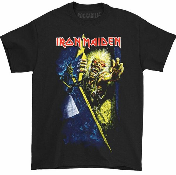 официальная футболка iron maiden trooper обложка альбома логотип группы мужские хлопчатобумажные рубашки с коротким рукавом t01103, White
официальная футболка iron maiden trooper обложка альбома логотип группы мужские хлопчатобумажные рубашки с коротким рукавом t01103, White
