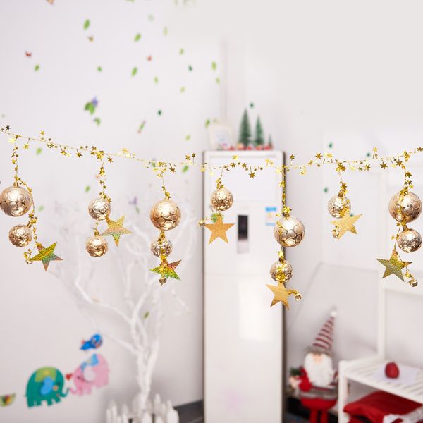 230cm christmas ball bell string for christmas tree diy holiday wedding weeding home decoration accessories supplies
230cm christmas ball bell string for christmas tree diy holiday wedding weeding home decoration accessories supplies