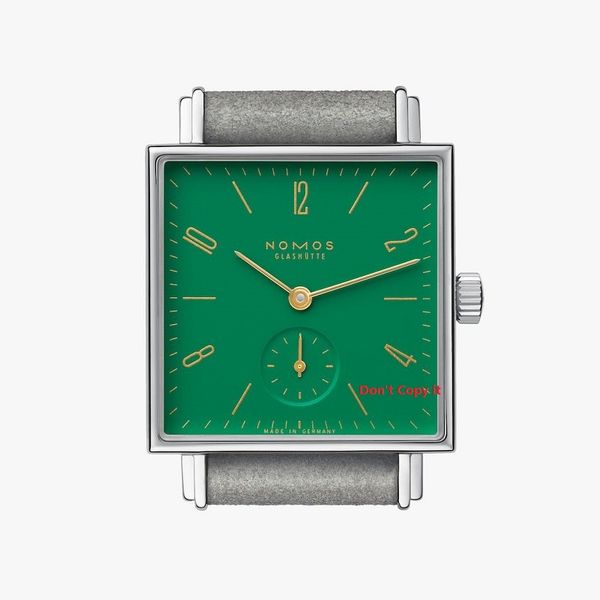 NOMOS Bauhaus стиль мужские высококачественные двухполюсные полу-ремень кварцевые час 
NOMOS Bauhaus стиль мужские высококачественные двухполюсные полу-ремень кварцевые час