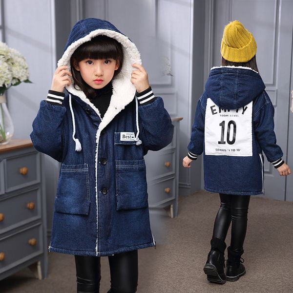 boys girls long denim jacket fleece warm thermal heavyweight teen kids jean coat children's clothing winter, Blue;gray
boys girls long denim jacket fleece warm thermal heavyweight teen kids jean coat children's clothing winter, Blue;gray