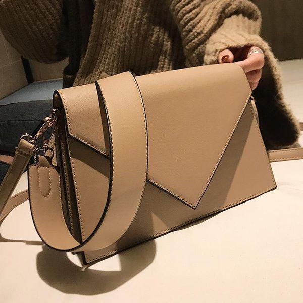 elegant fashion casual square bag 2020 new pu leather women's designer handbag simple shoulder bags messenger bags t200409
elegant fashion casual square bag 2020 new pu leather women's designer handbag simple shoulder bags messenger bags t200409