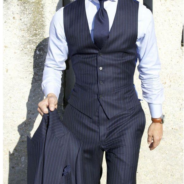 new arrival stripe wedding tuxedos one button slim fit groom pants suits formal prom party men jacket( jacket+pants+vest), Black;gray
new arrival stripe wedding tuxedos one button slim fit groom pants suits formal prom party men jacket( jacket+pants+vest), Black;gray