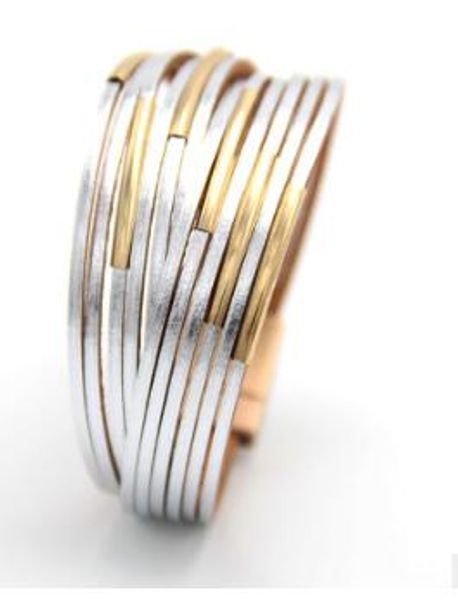 explosion jewelry source leather bracelet bangle bracelet magnetic buckle bracelet ladies openable jewelry wy239, Golden;silver
explosion jewelry source leather bracelet bangle bracelet magnetic buckle bracelet ladies openable jewelry wy239, Golden;silver