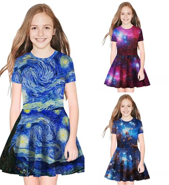 blue/purple galaxy space a-line 3d printed baby girls summer dresses fashion pleated dress, Red;yellow
blue/purple galaxy space a-line 3d printed baby girls summer dresses fashion pleated dress, Red;yellow