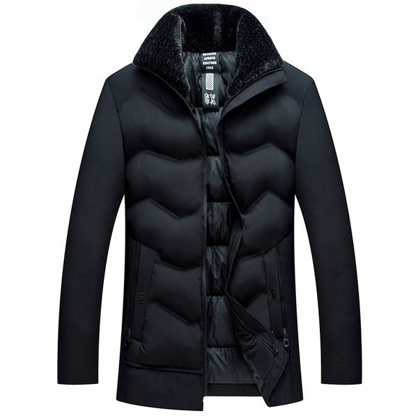 new men's winter cotton jacket thick warm casual windproof daddy down jacket long coat parka large size 5xl, Black
new men's winter cotton jacket thick warm casual windproof daddy down jacket long coat parka large size 5xl, Black