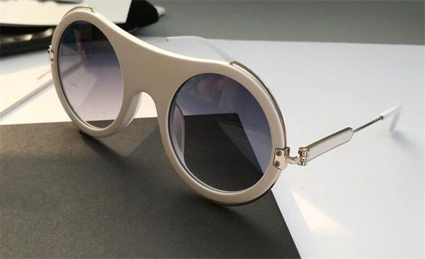 wholesale-new fashion designer women's sunglasses round metal frame avant-garde popular style uv 400 lens protective glasses, White;black
wholesale-new fashion designer women's sunglasses round metal frame avant-garde popular style uv 400 lens protective glasses, White;black