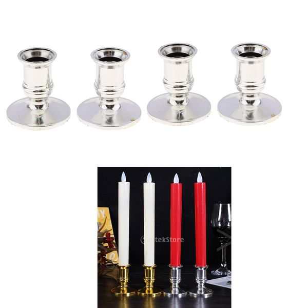 4pcs plastic tablepillar candle base electronic taper candle stand base pedestal for event party dinner table silver
4pcs plastic tablepillar candle base electronic taper candle stand base pedestal for event party dinner table silver