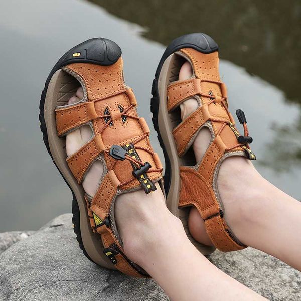 new leather men's sandals summer shoes outdoor water shoes light men roman beach sandals bohemia footwear zapatos mujer 38-48, Black
new leather men's sandals summer shoes outdoor water shoes light men roman beach sandals bohemia footwear zapatos mujer 38-48, Black