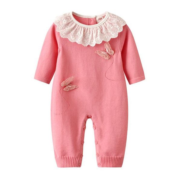 newborn baby girls lace ruffle 3d butterfly long sleeve knit rompers jumpsuits rose red baby outfits, Blue
newborn baby girls lace ruffle 3d butterfly long sleeve knit rompers jumpsuits rose red baby outfits, Blue