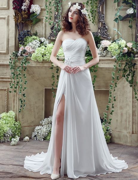 simple white dresses ruffle sweetheart a line chiffon side split long wedding party bride dresses for women plus size wedding dresses
simple white dresses ruffle sweetheart a line chiffon side split long wedding party bride dresses for women plus size wedding dresses