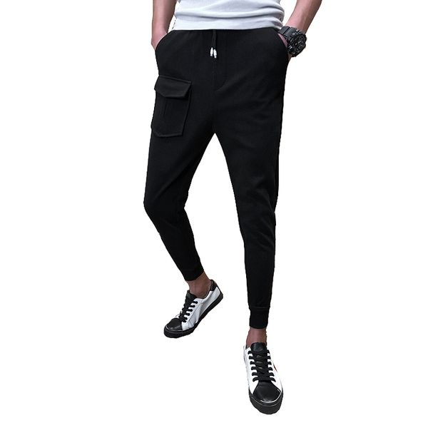 men pants brand new slim fit woolen casual pants for men clothes 2019 autumn winter front pocket hip hop trousers, Black
men pants brand new slim fit woolen casual pants for men clothes 2019 autumn winter front pocket hip hop trousers, Black