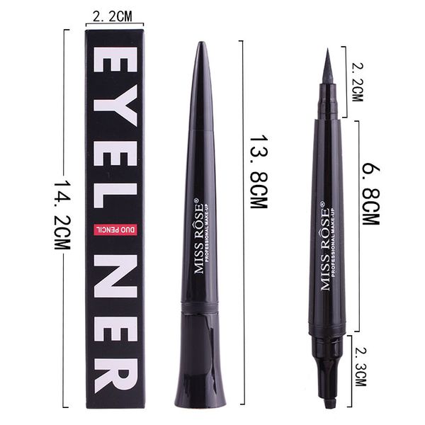 dropshipping miss rose bullet stamp eyes liner liquid make up pencil waterproof black double-ended makeup stamps eyeliner pencil
dropshipping miss rose bullet stamp eyes liner liquid make up pencil waterproof black double-ended makeup stamps eyeliner pencil
