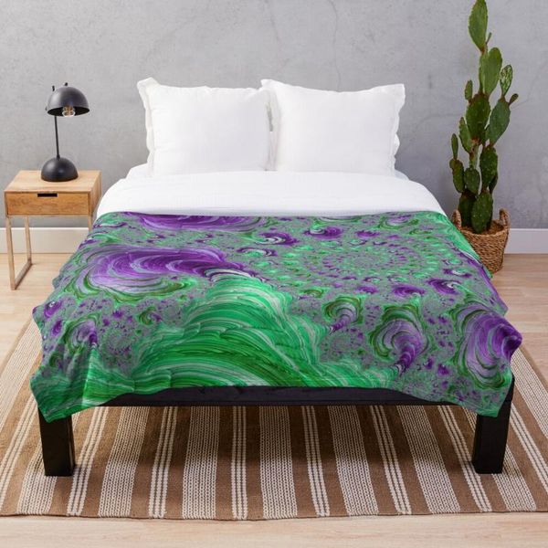 фиолетовый и зеленый фрактальная throw одеяло soft sherpa одеяло простыня single колено офис nap
фиолетовый и зеленый фрактальная throw одеяло soft sherpa одеяло простыня single колено офис nap