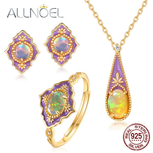 allnoel real opal enamel jewelry set natural gemstone pendants necklace stud earrings rings 925 sterling silver jewellry, Black
allnoel real opal enamel jewelry set natural gemstone pendants necklace stud earrings rings 925 sterling silver jewellry, Black