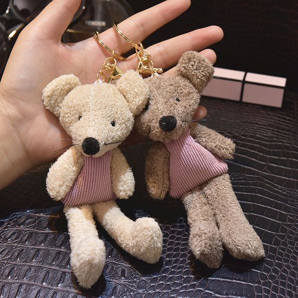 drop shipping creative new furry plush toy little mouse doll keychain student bag pendant couple rat, Silver
drop shipping creative new furry plush toy little mouse doll keychain student bag pendant couple rat, Silver