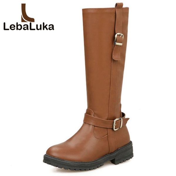 lebaluka ladies knee boot winter shoes woman warm knight knee high long boot fashion botas feminina footwear shoes size 34-43, Black
lebaluka ladies knee boot winter shoes woman warm knight knee high long boot fashion botas feminina footwear shoes size 34-43, Black