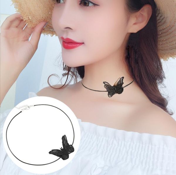 choker necklace black lace velvet strip woman collar party jewelry neck accessories chokers handcrafted chain butterfly necklace gift, Blue;red
choker necklace black lace velvet strip woman collar party jewelry neck accessories chokers handcrafted chain butterfly necklace gift, Blue;red