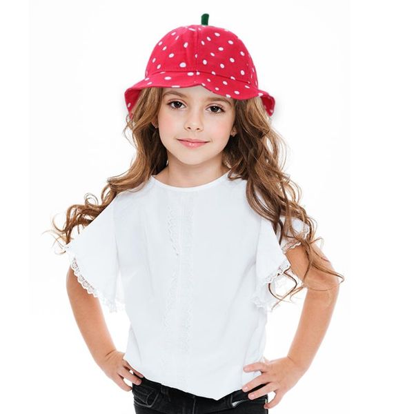 детский симпатичный горошек bucket hat детского рыбак hat клубничного форма вс cap, Yellow
детский симпатичный горошек bucket hat детского рыбак hat клубничного форма вс cap, Yellow