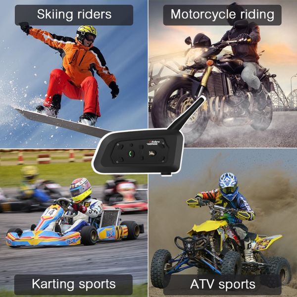 v6 intercom helmet mp3 850mah motorcycle comunicador bluetooth headset interphone system stable headphone speaker for 6 riders
v6 intercom helmet mp3 850mah motorcycle comunicador bluetooth headset interphone system stable headphone speaker for 6 riders