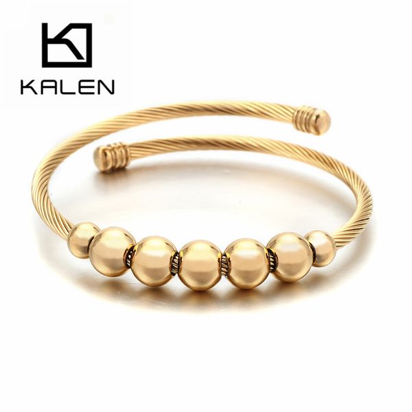 new tri-color stainless steel bangles for women bohemia beads cufff femme bracelets bangles party jewelry gifts, Black
new tri-color stainless steel bangles for women bohemia beads cufff femme bracelets bangles party jewelry gifts, Black