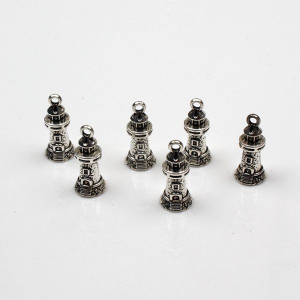 8pcs charms lookout tower 20*9mm antique making pendant fit vintage tibetan silver,diy bracelet necklace handmade, Black
8pcs charms lookout tower 20*9mm antique making pendant fit vintage tibetan silver,diy bracelet necklace handmade, Black